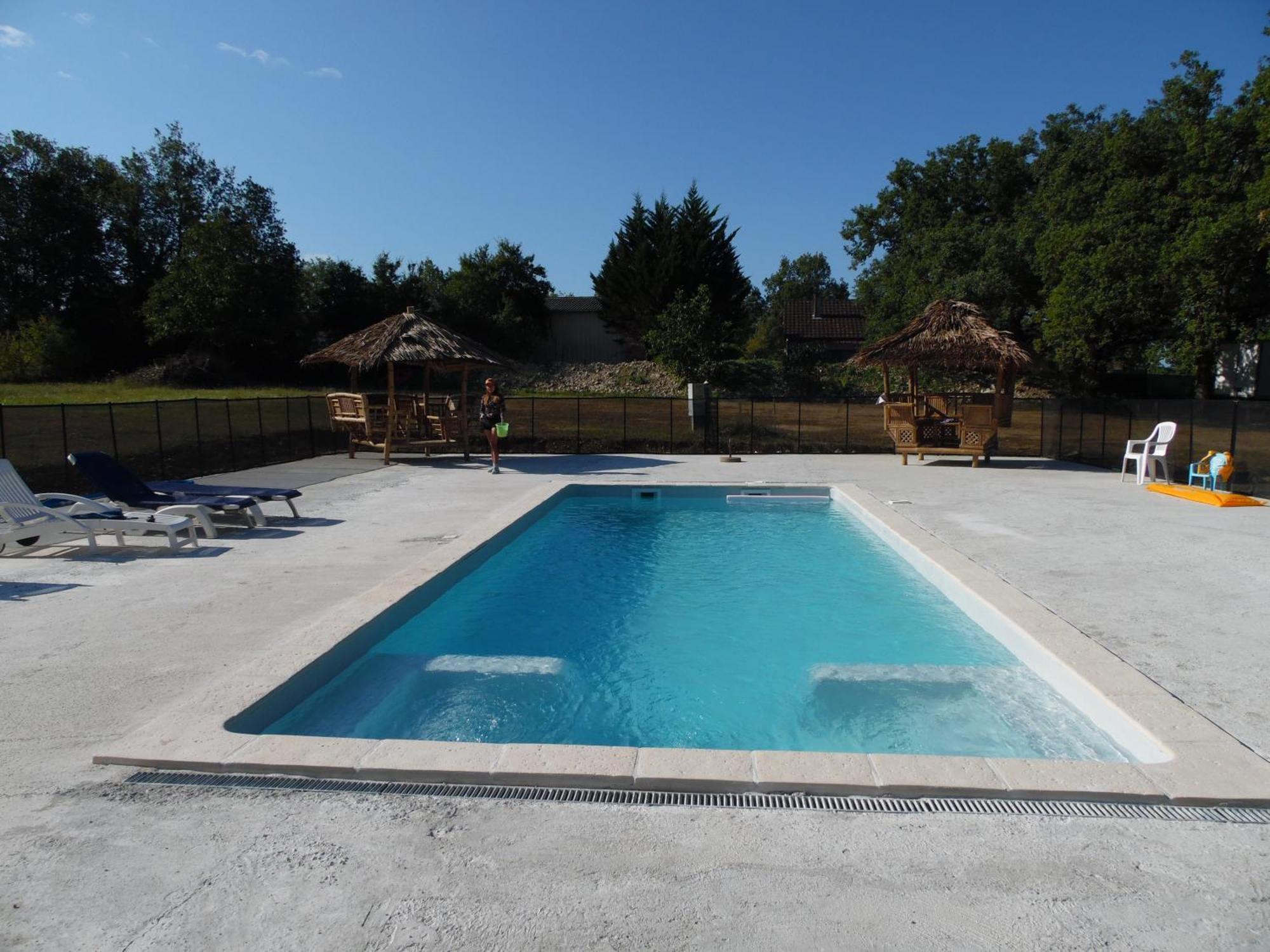 Camping Les Paillotes Payrac Buitenkant foto