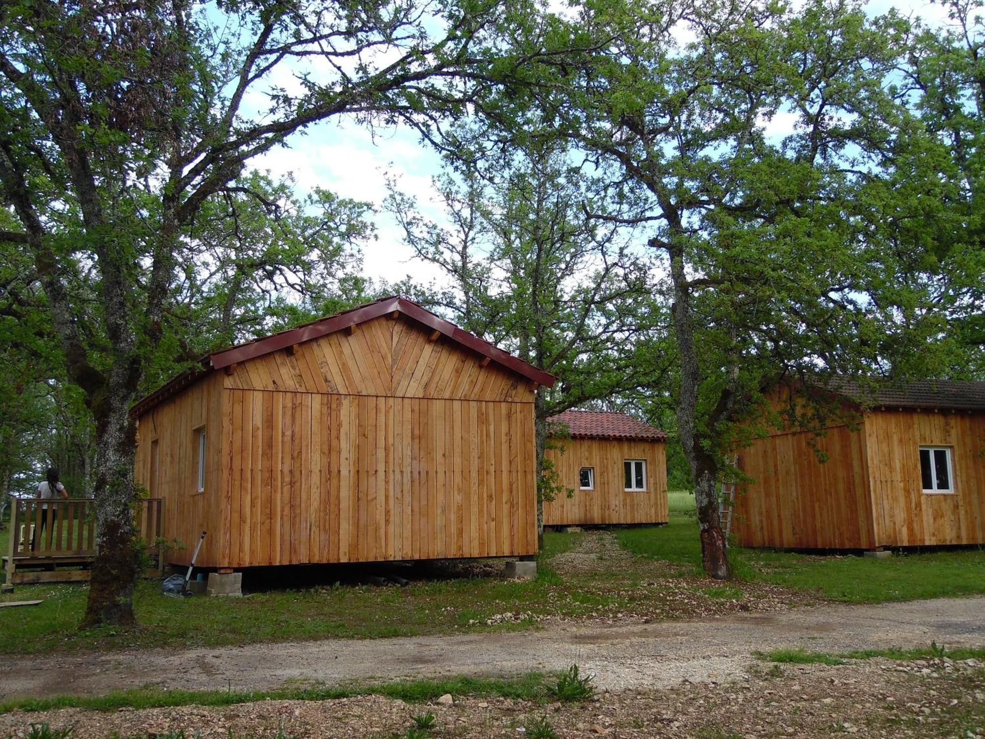Camping Les Paillotes Payrac Buitenkant foto